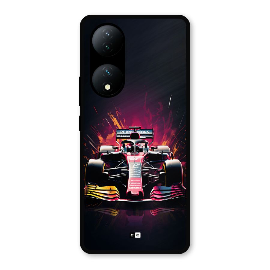 Game Racing Metal Back Case for Vivo Y100