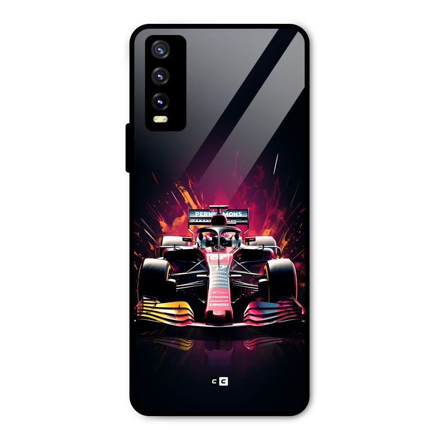 Game Racing Metal Back Case for Vivo Y20