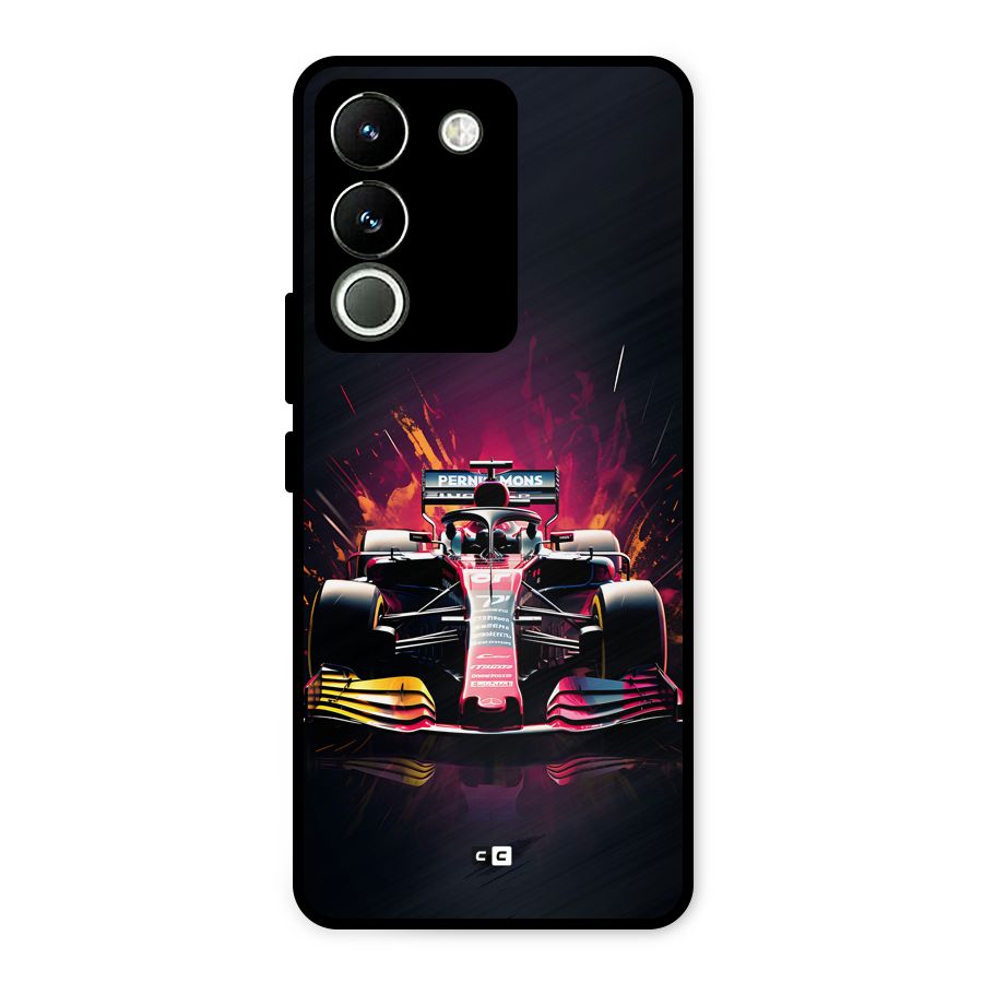 Game Racing Metal Back Case for Vivo Y200