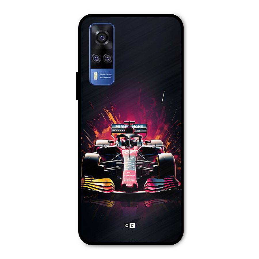 Game Racing Metal Back Case for Vivo Y31