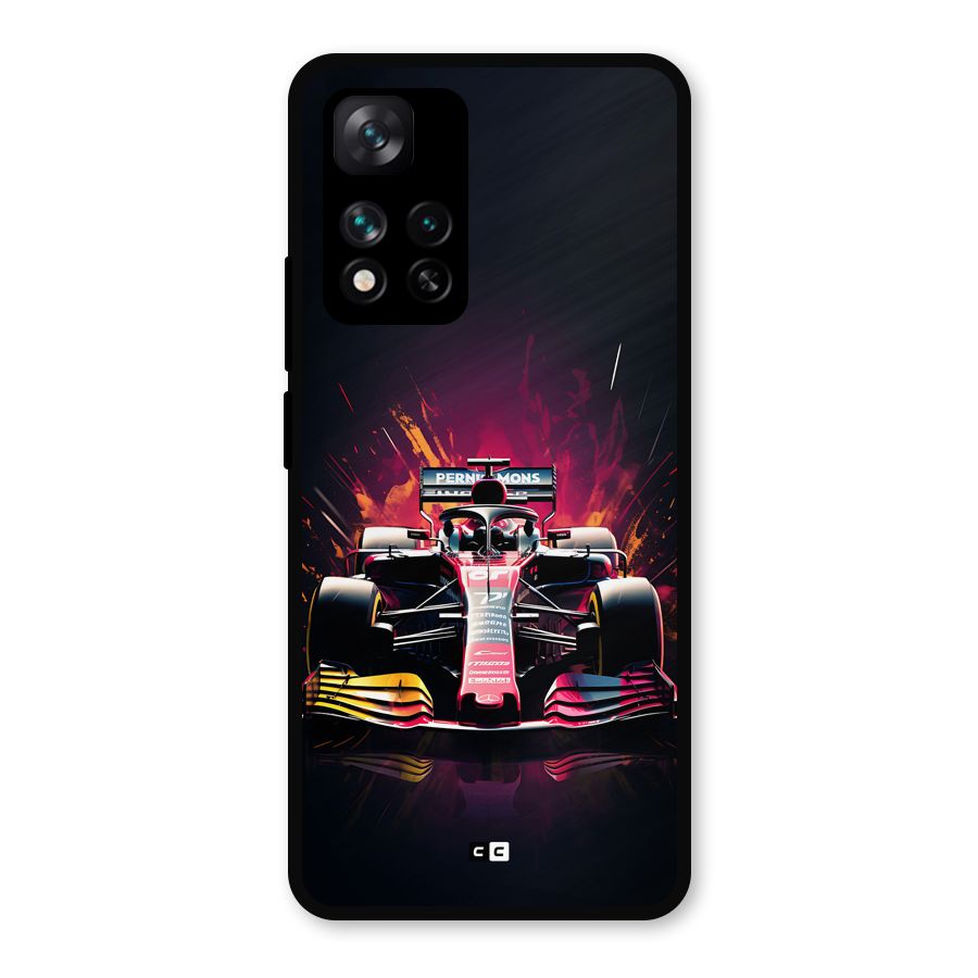Game Racing Metal Back Case for Xiaomi 11i 5G