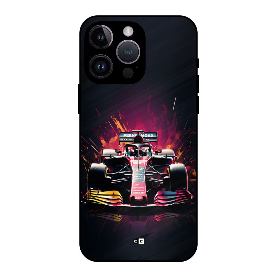 Game Racing Metal Back Case for iPhone 14 Pro Max
