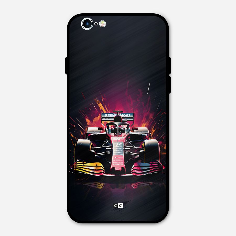 Game Racing Metal Back Case for iPhone 6 6s