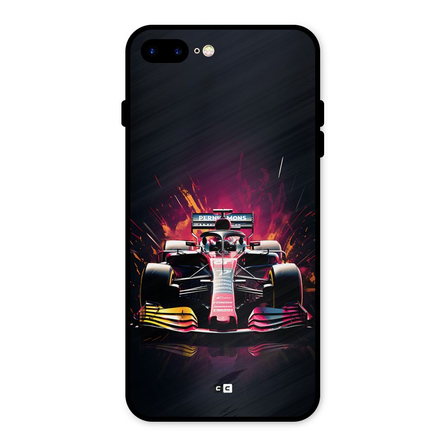 Game Racing Metal Back Case for iPhone 7 Plus
