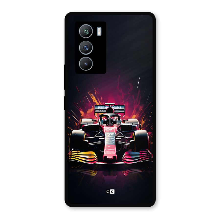 Game Racing Metal Back Case for iQOO 9 SE