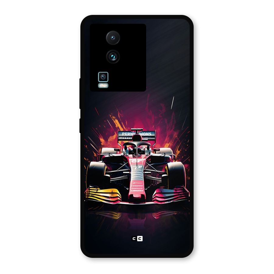 Game Racing Metal Back Case for iQOO Neo 7 Pro