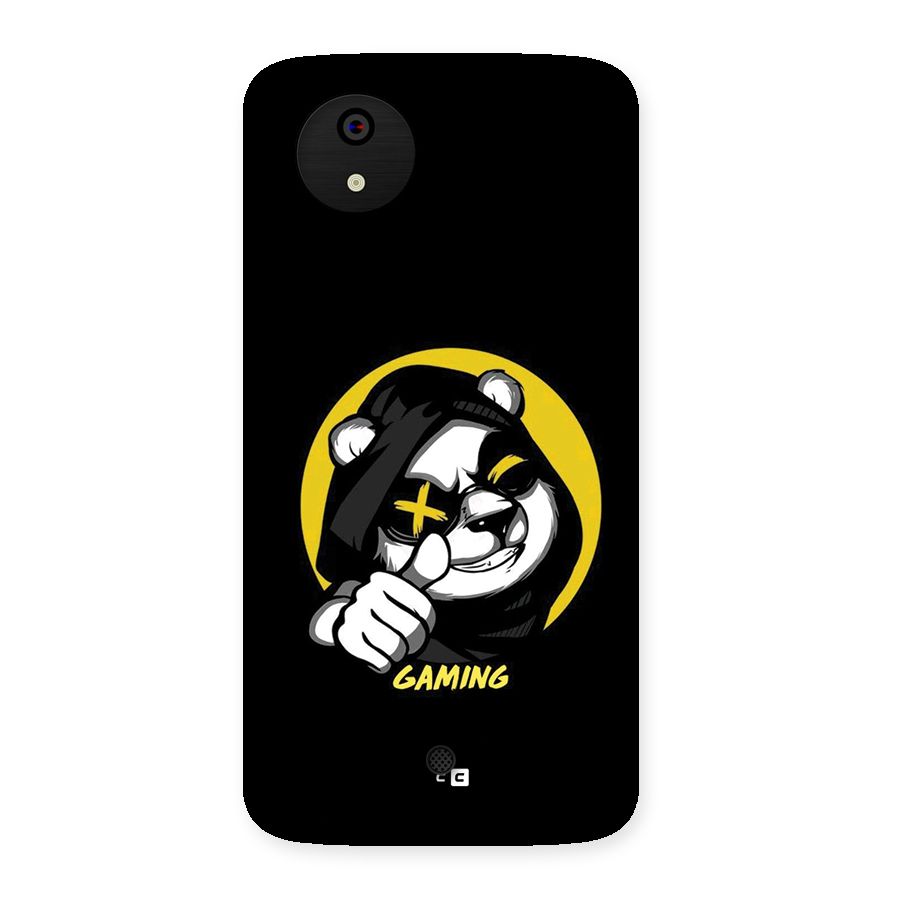 Gaming Panda Back Case for Canvas A1  AQ4501