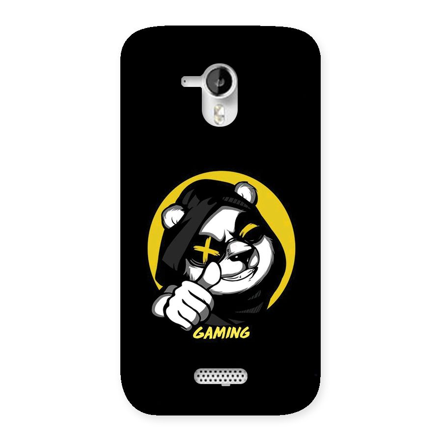 Gaming Panda Back Case for Canvas HD A116