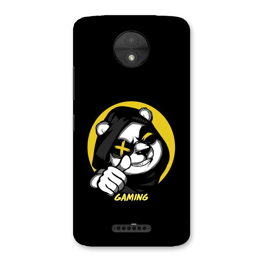 Gaming Panda Back Case for Moto C