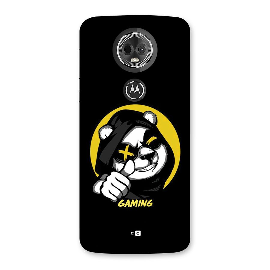 Gaming Panda Back Case for Moto E5 Plus
