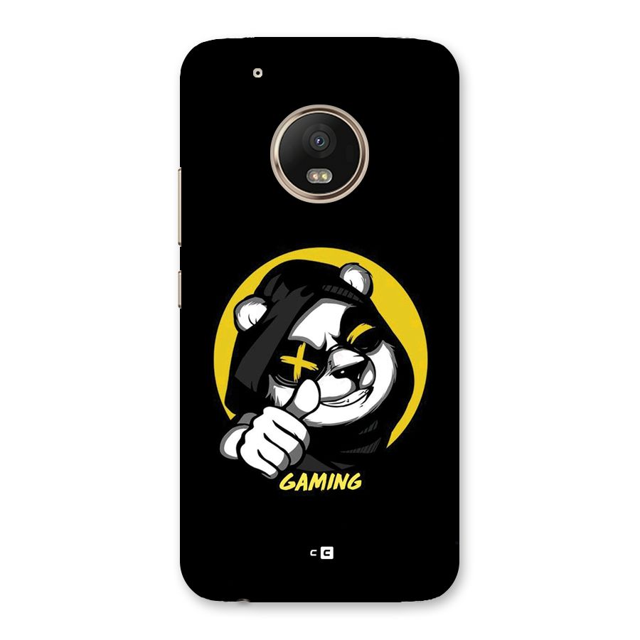 Gaming Panda Back Case for Moto G5 Plus