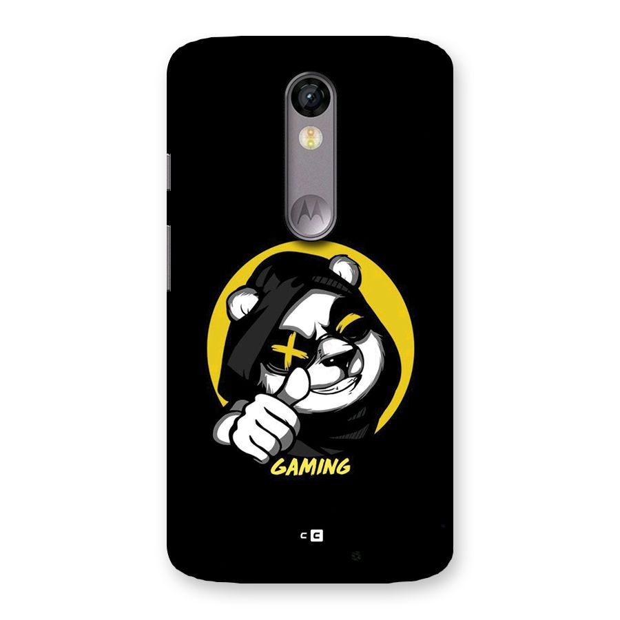Gaming Panda Back Case for Moto X Force