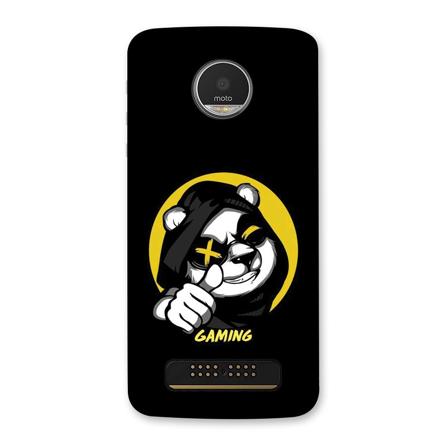 Gaming Panda Back Case for Moto Z Play