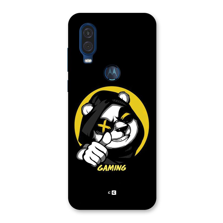 Gaming Panda Back Case for Motorola One Vision