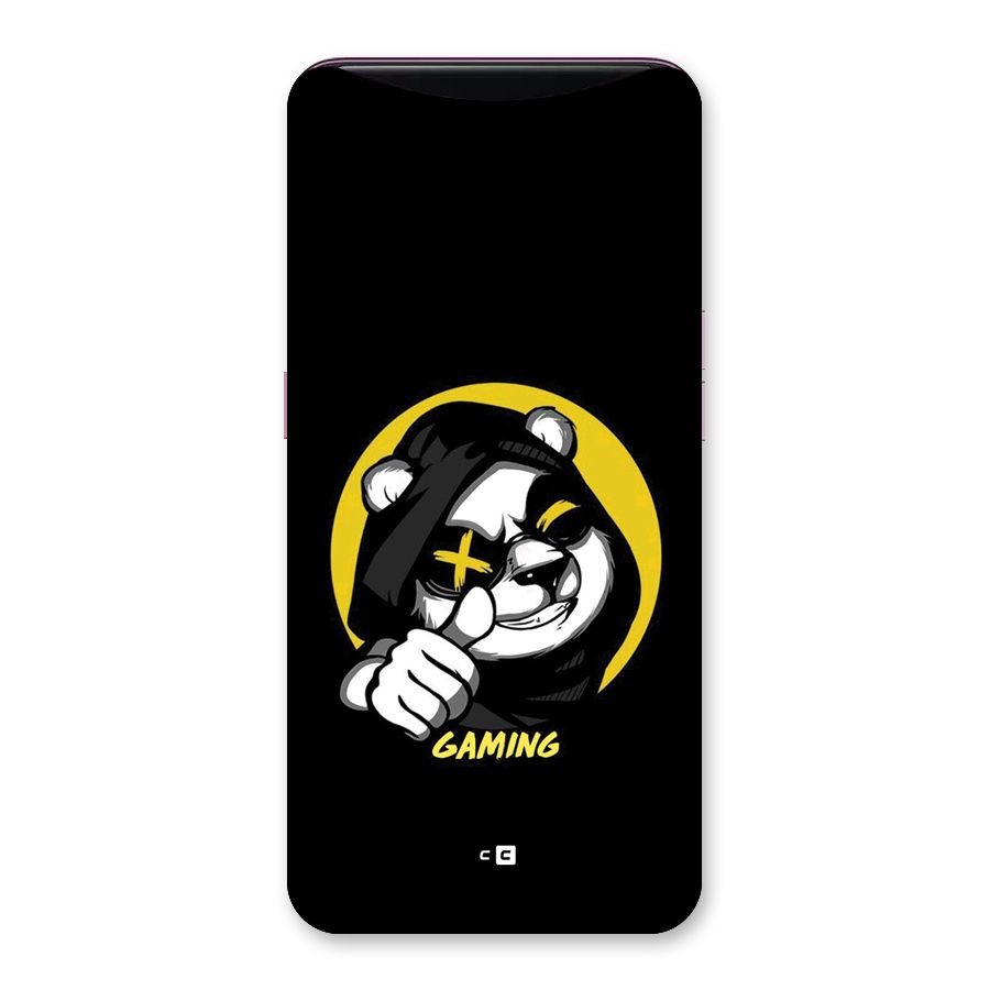 Gaming Panda Back Case for Oppo Find X
