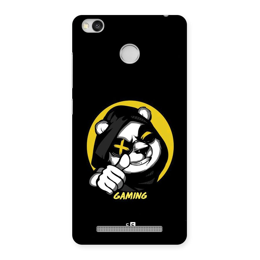 Gaming Panda Back Case for Redmi 3S Prime