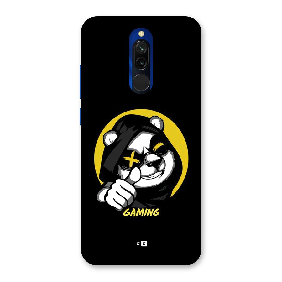 Gaming Panda Back Case for Redmi 8