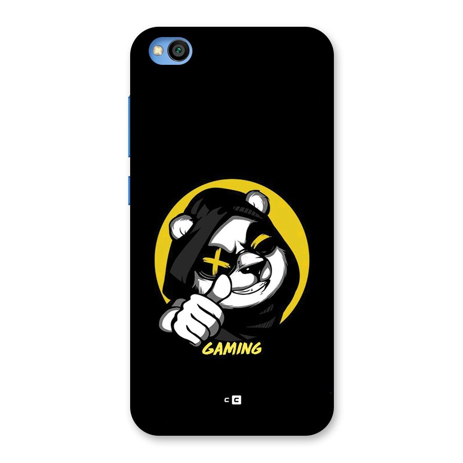 Gaming Panda Back Case for Redmi Go