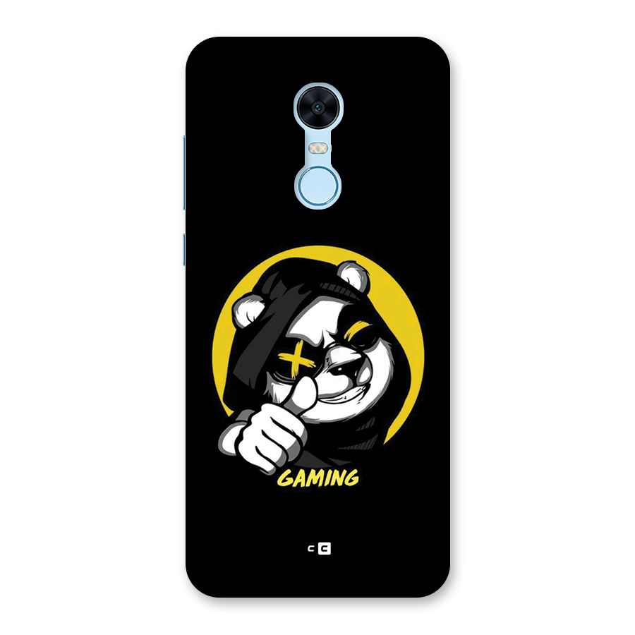 Gaming Panda Back Case for Redmi Note 5