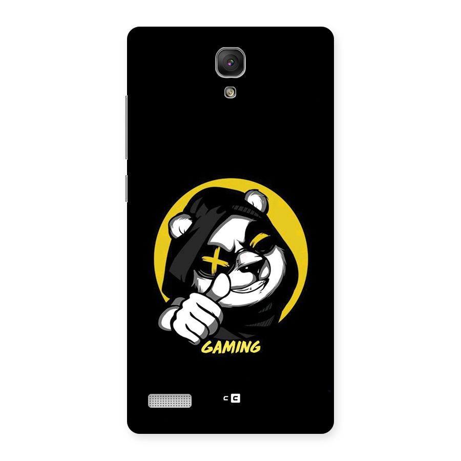 Gaming Panda Back Case for Redmi Note Prime