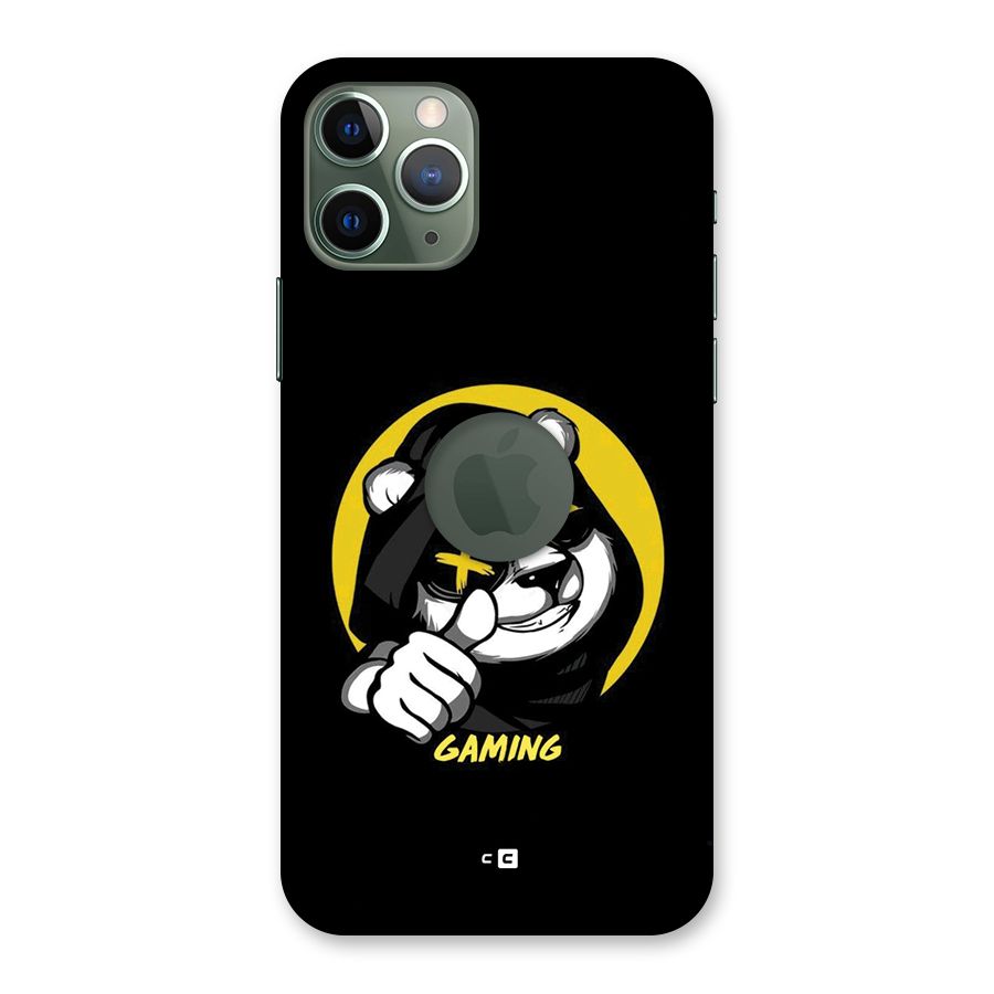 Gaming Panda Back Case for iPhone 11 Pro Logo Cut
