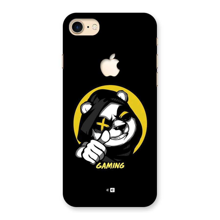Gaming Panda Back Case for iPhone 7 Apple Cut