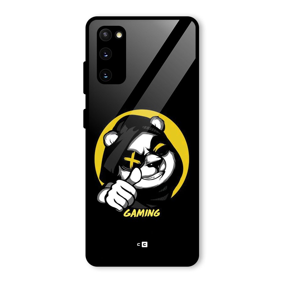 Gaming Panda Glass Back Case for Galaxy S20 FE 5G
