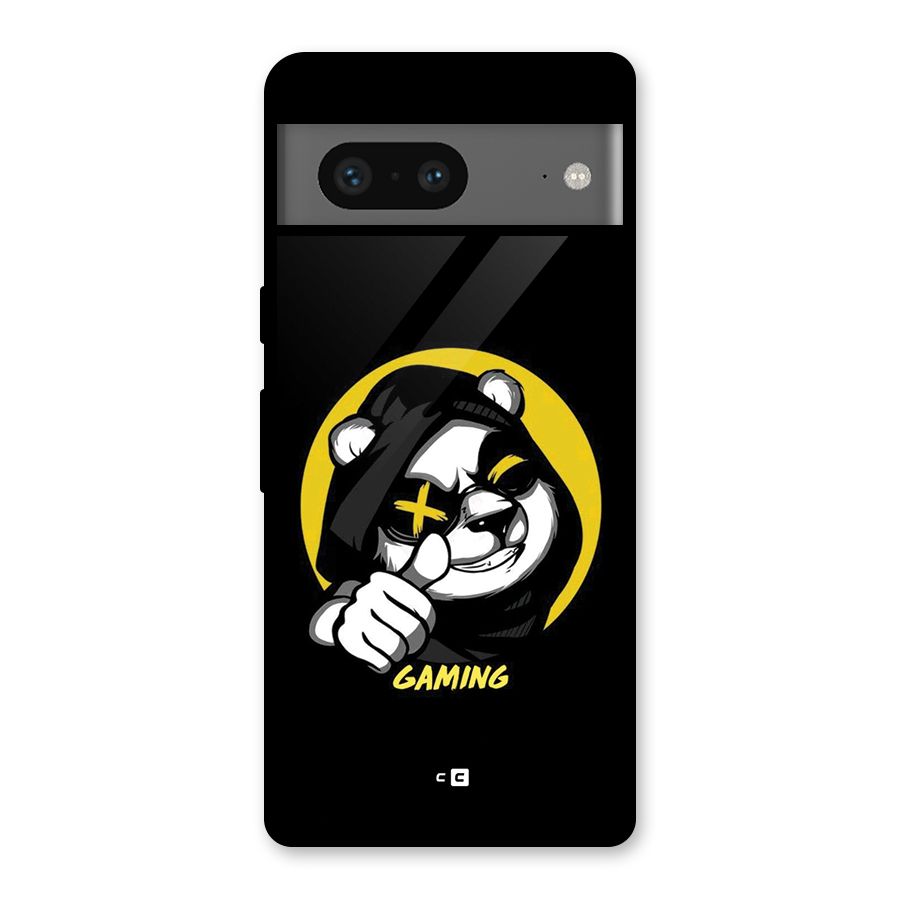 Gaming Panda Glass Back Case for Google Pixel 7