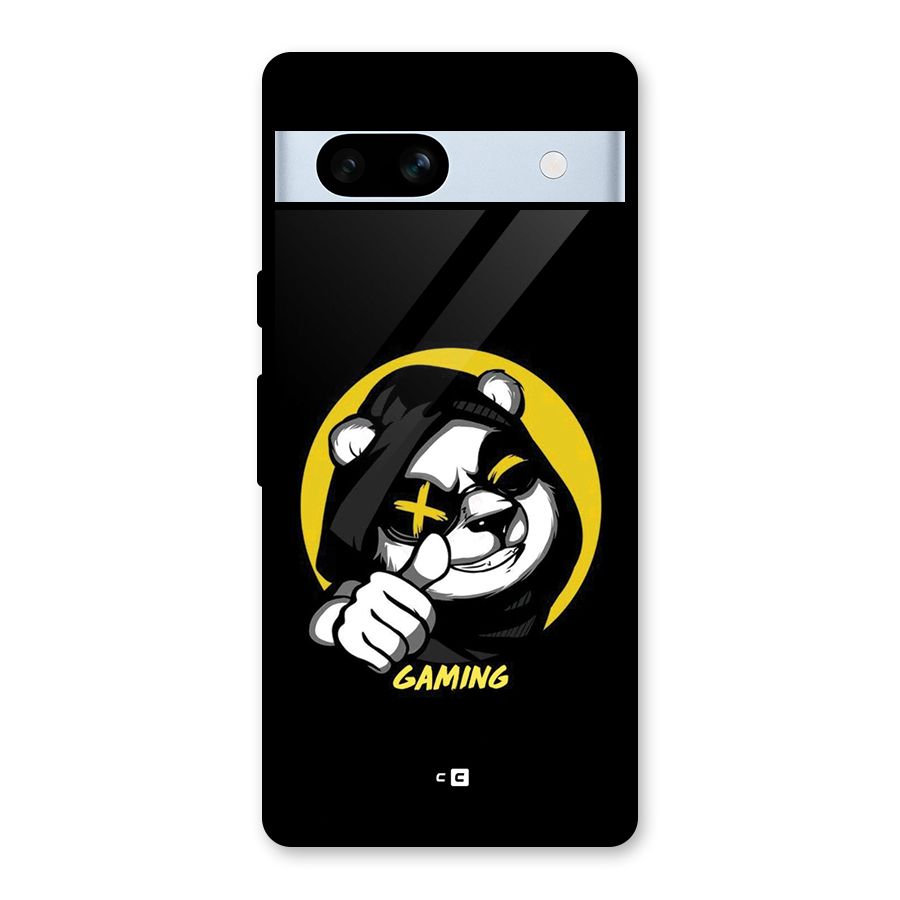 Gaming Panda Glass Back Case for Google Pixel 7a