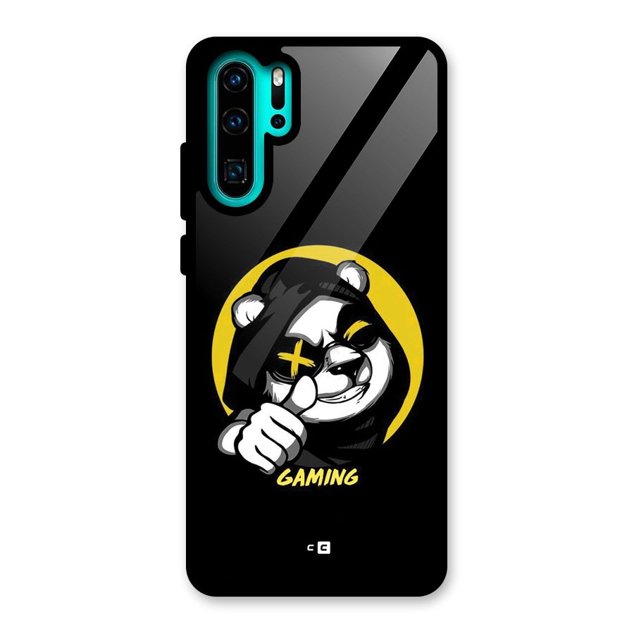 Gaming Panda Glass Back Case for Huawei P30 Pro