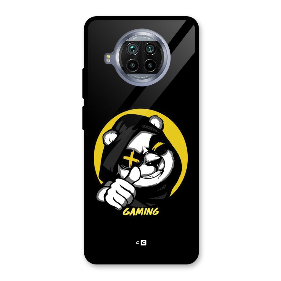 Gaming Panda Glass Back Case for Mi 10i