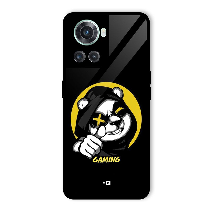 Gaming Panda Glass Back Case for OnePlus 10R
