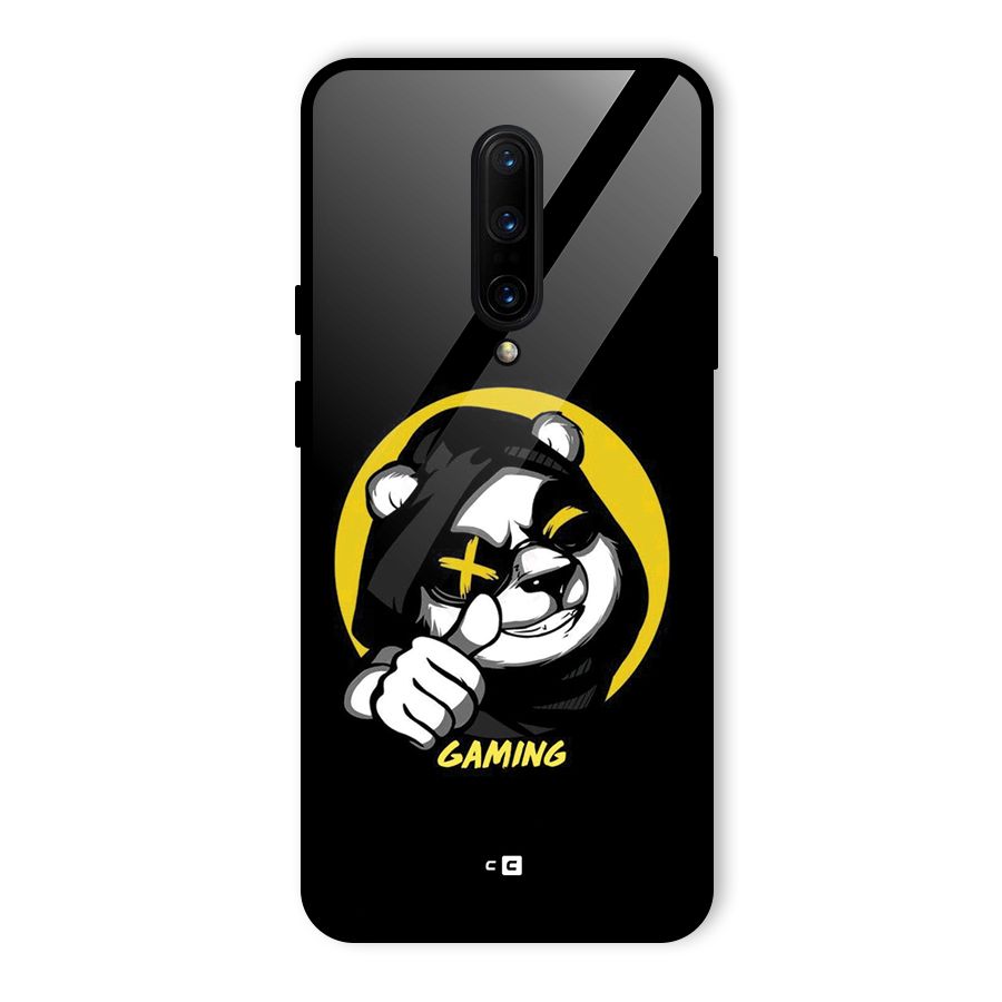 Gaming Panda Glass Back Case for OnePlus 7 Pro