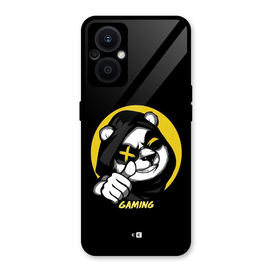Gaming Panda Glass Back Case for Oppo F21s Pro 5G