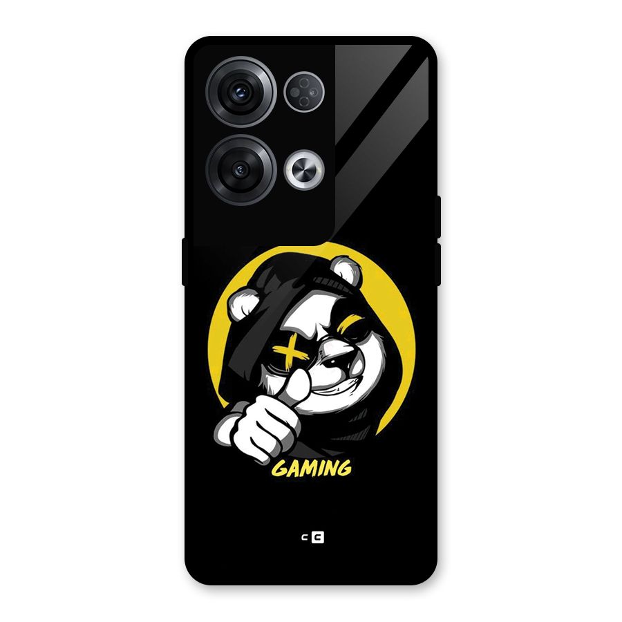Gaming Panda Glass Back Case for Oppo Reno8 Pro 5G