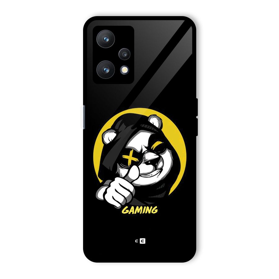 Gaming Panda Glass Back Case for Realme 9 Pro 5G