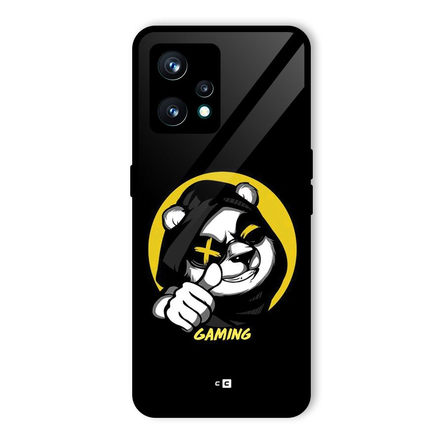 Gaming Panda Glass Back Case for Realme 9 Pro Plus 5G