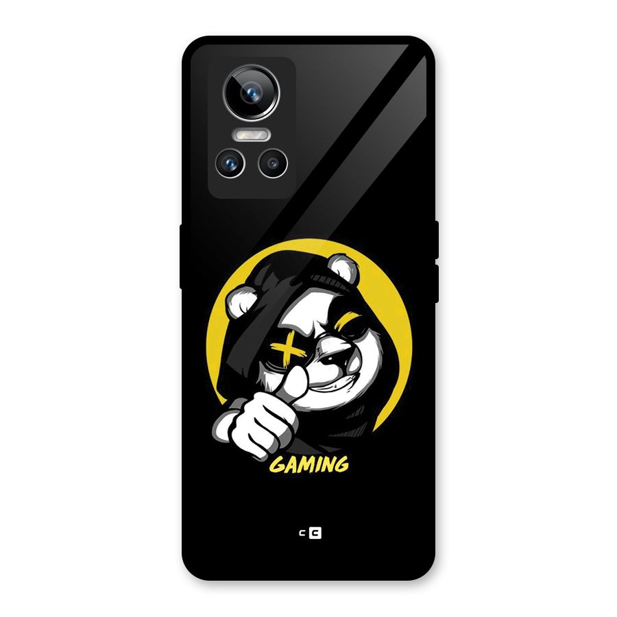 Gaming Panda Glass Back Case for Realme GT Neo 3