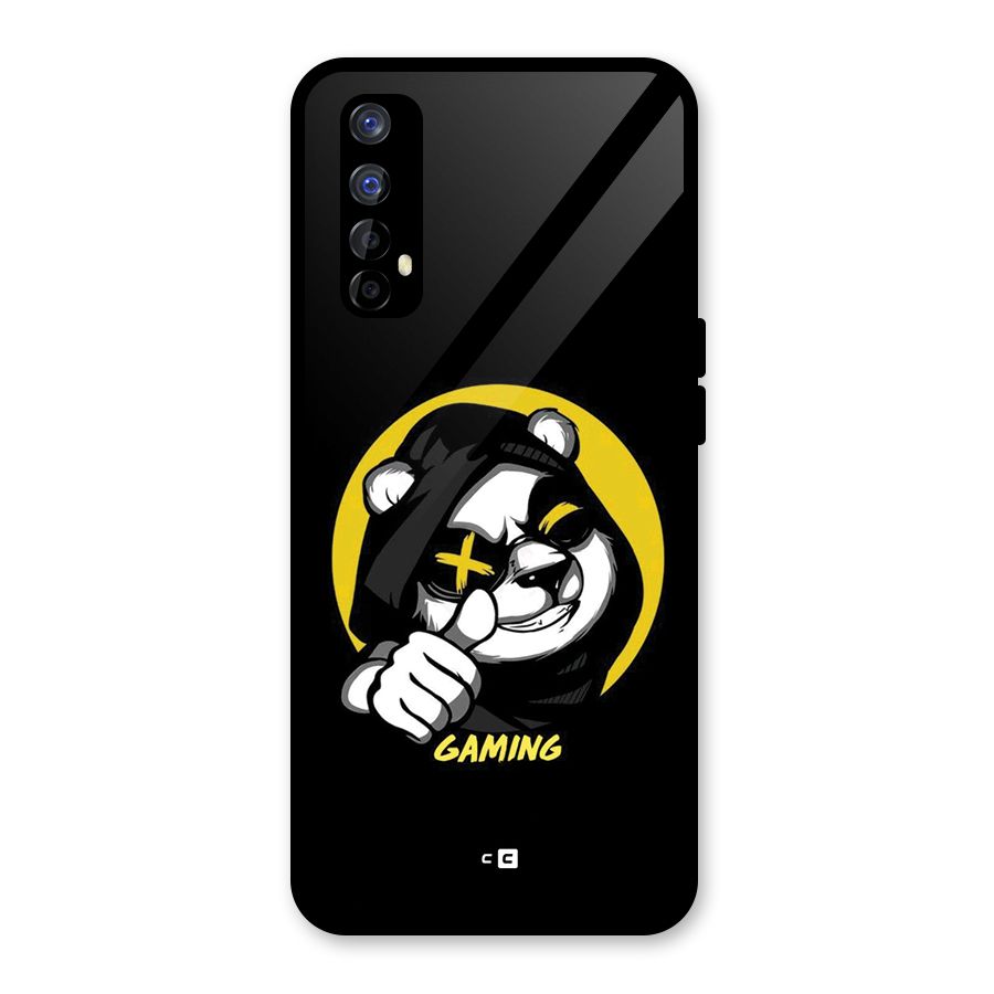 Gaming Panda Glass Back Case for Realme Narzo 20 Pro