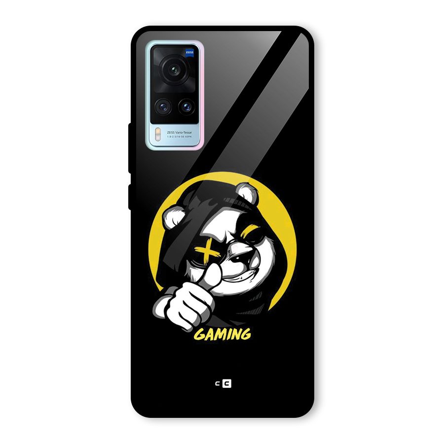 Gaming Panda Glass Back Case for Vivo X60