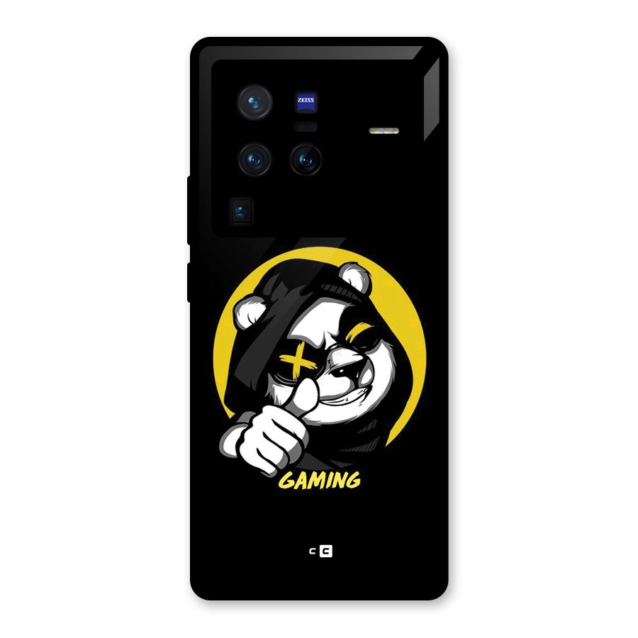 Gaming Panda Glass Back Case for Vivo X80 Pro