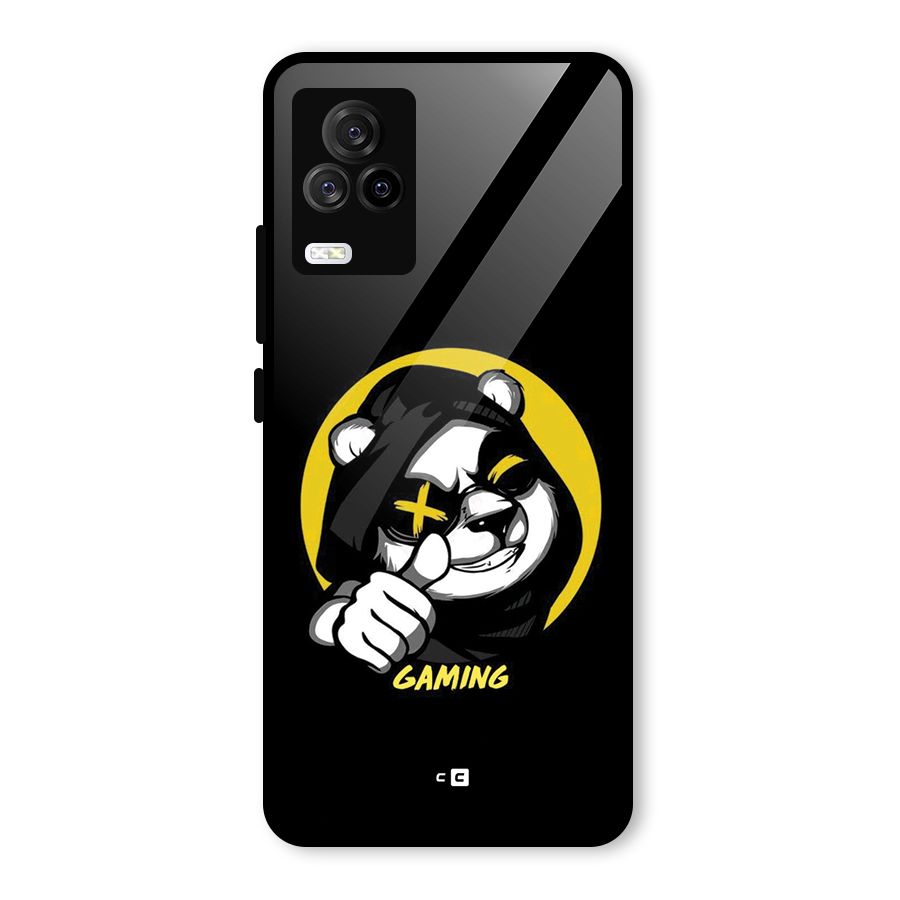 Gaming Panda Glass Back Case for Vivo iQOO 7 Legend 5G