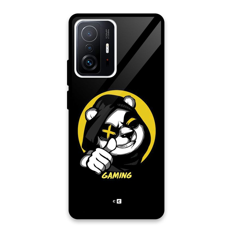 Gaming Panda Glass Back Case for Xiaomi 11T Pro