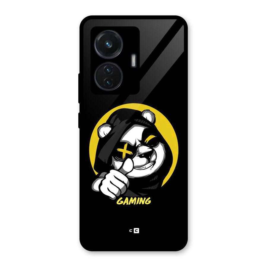 Gaming Panda Glass Back Case for iQOO Z6 44W