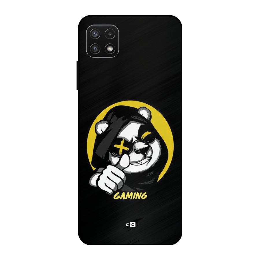 Gaming Panda Metal Back Case for Galaxy A22 5G