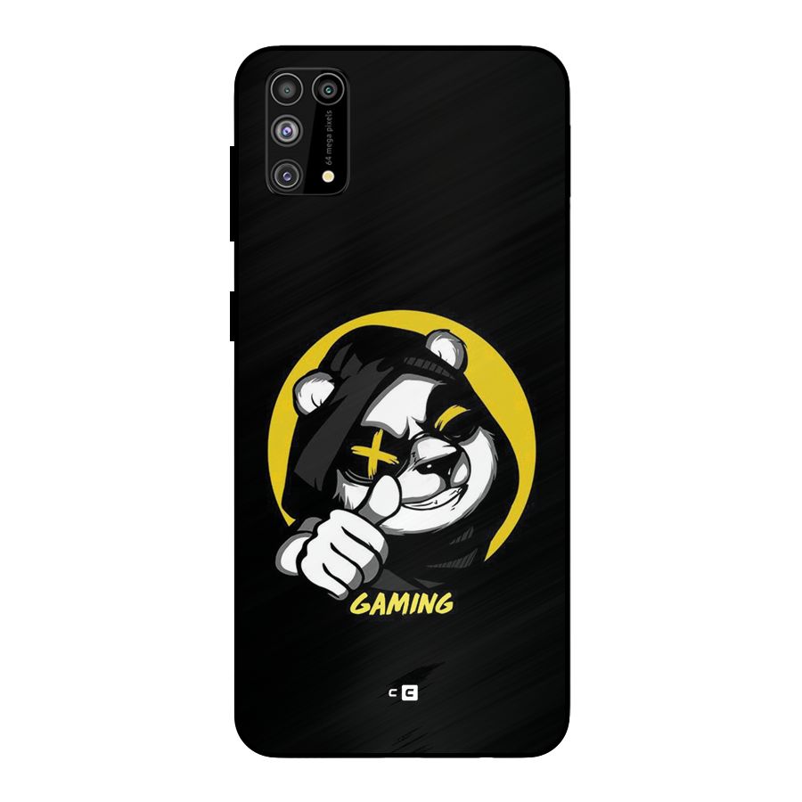 Gaming Panda Metal Back Case for Galaxy F41