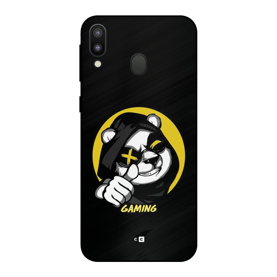 Gaming Panda Metal Back Case for Galaxy M20