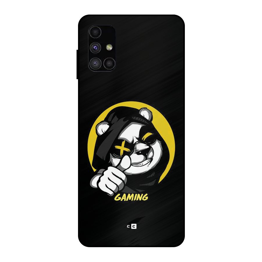 Gaming Panda Metal Back Case for Galaxy M51