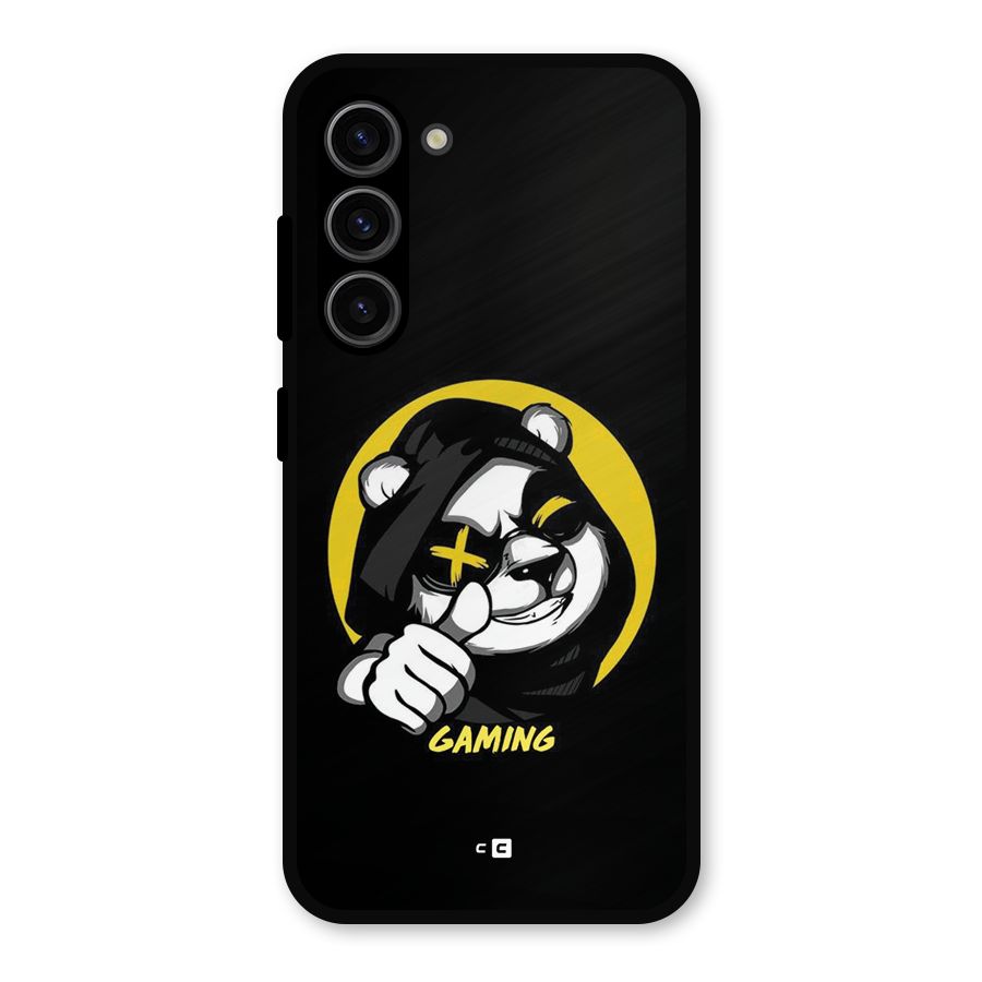 Gaming Panda Metal Back Case for Galaxy S23