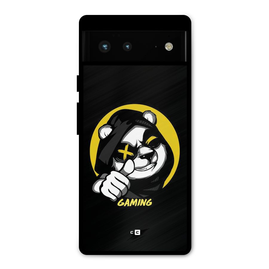 Gaming Panda Metal Back Case for Google Pixel 6